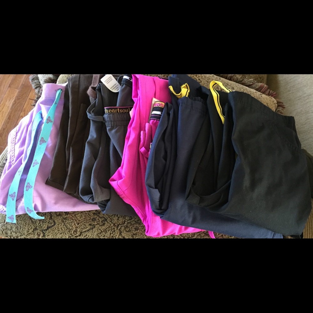 SOLD!!!  6 Pair Scrub Pants size L